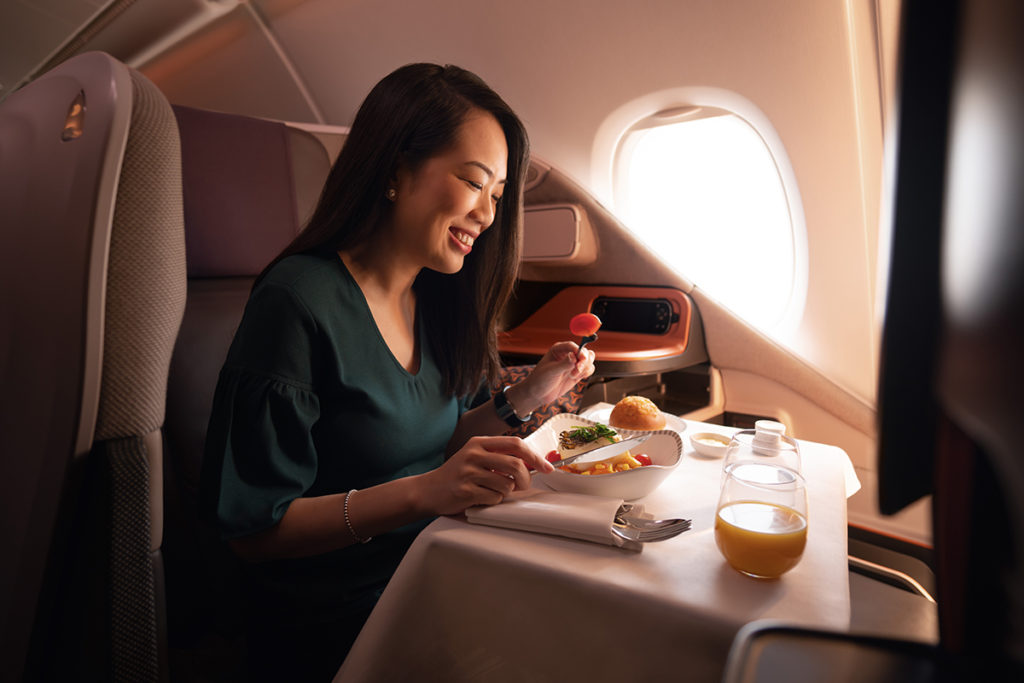 Singapur Airlines Business Class