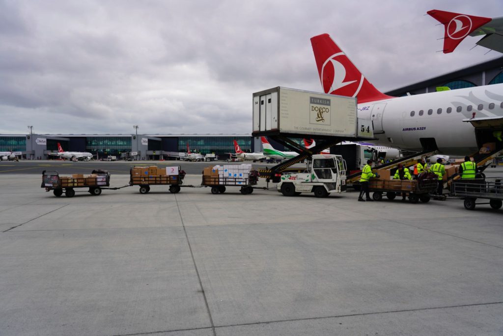 İstanbul Havalimanı Yardımların Lojistik Merkezi Oldu
