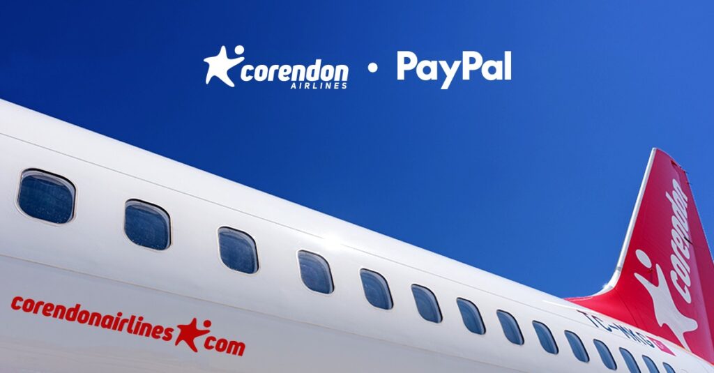Corendon Airlines PayPal İle Ödeme Dönemini Başlattı