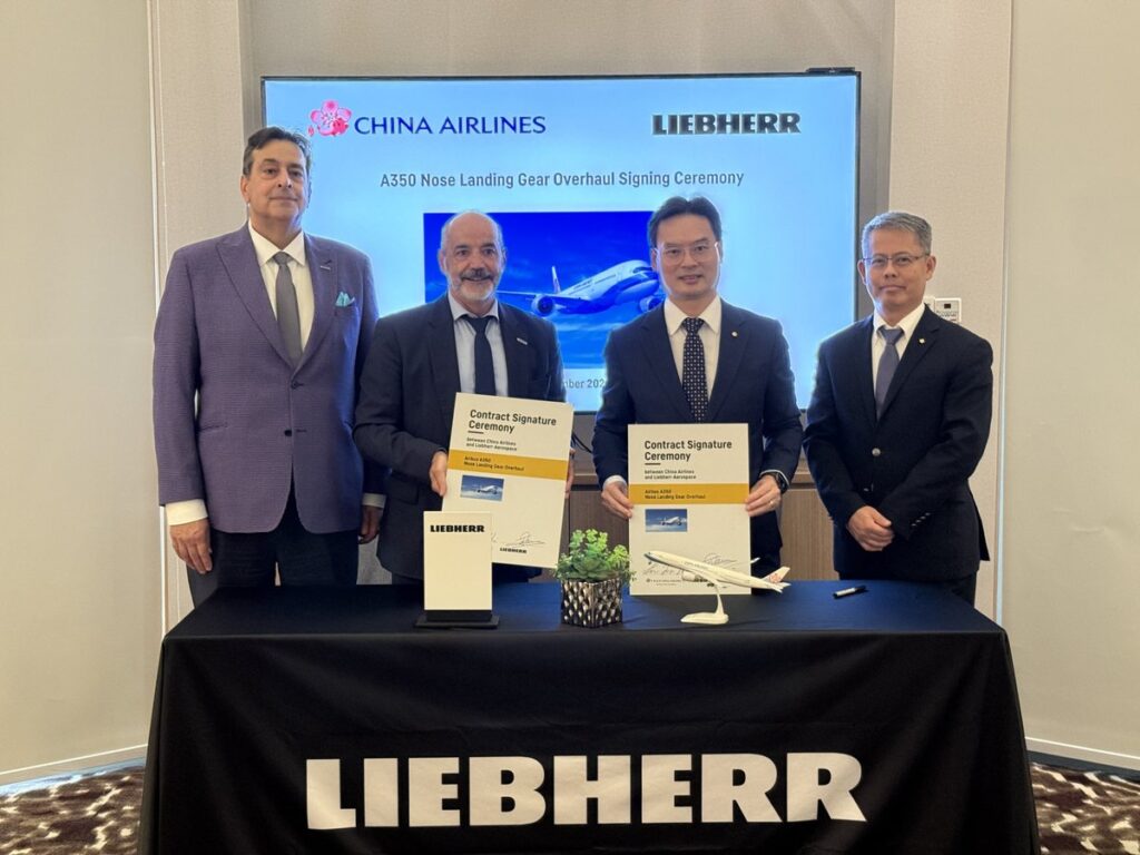 China Airlines A350 İniş Takımı Revizyonunu Liebherr’e Emanet Etti China Airlines