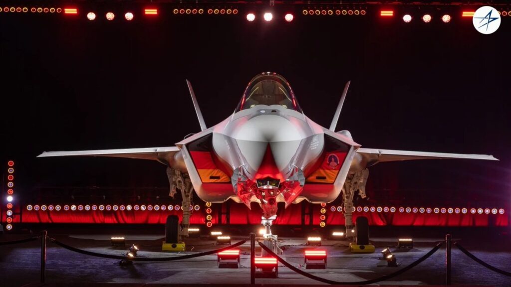 Almanya İlk F-35A Savaş Uçağını Teslim Aldı F-35A
