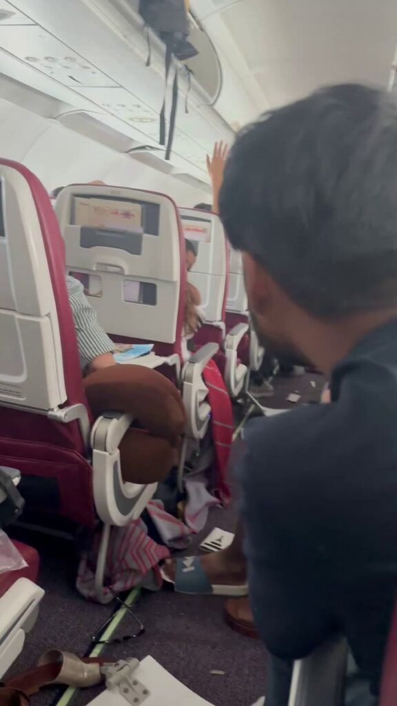 Air India Uçuşunda Şiddetli Türbülans Sonrası Test İncelemesi Air India