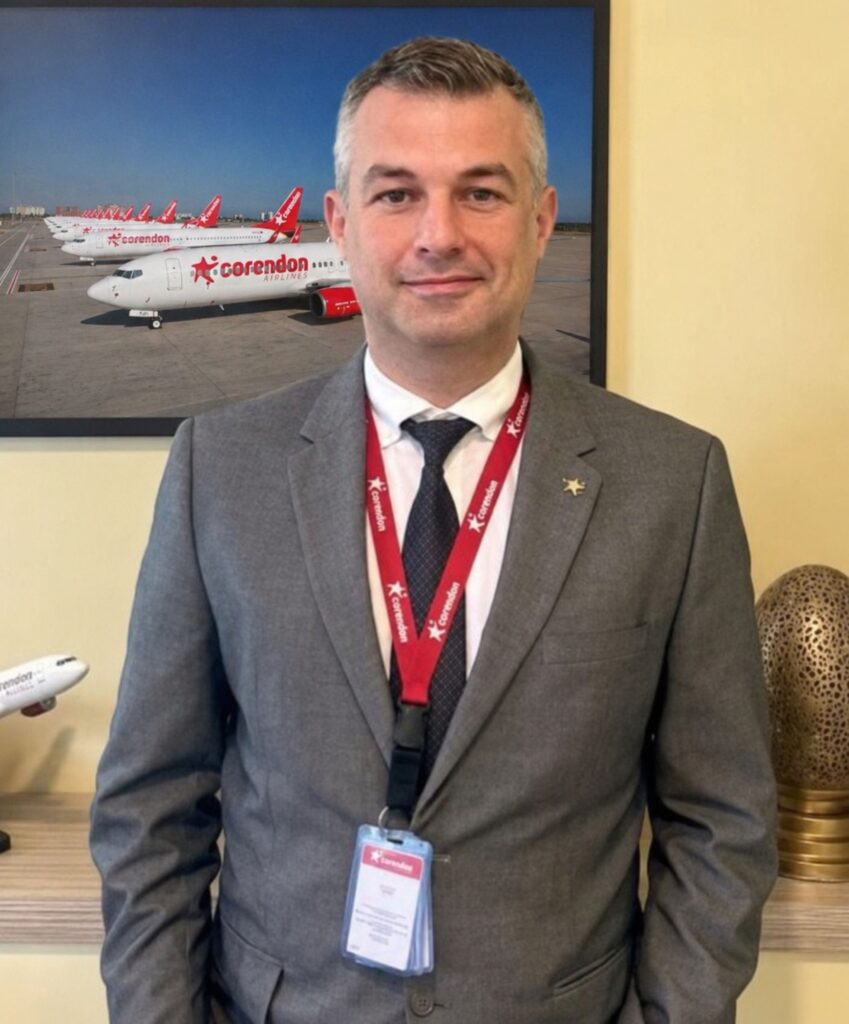 Corendon Airlines’ta Üst Düzey Atama: Atılay Batu Sorumlu Müdür Olarak Atandı