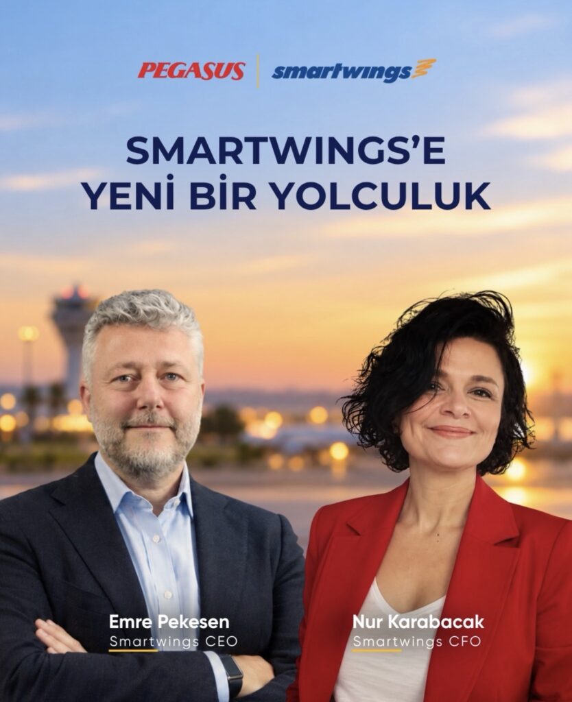Pegasus’tan Smartwings’e Üst Düzey Yönetici Transferi: CEO ve CFO Görevlerine Başladı
