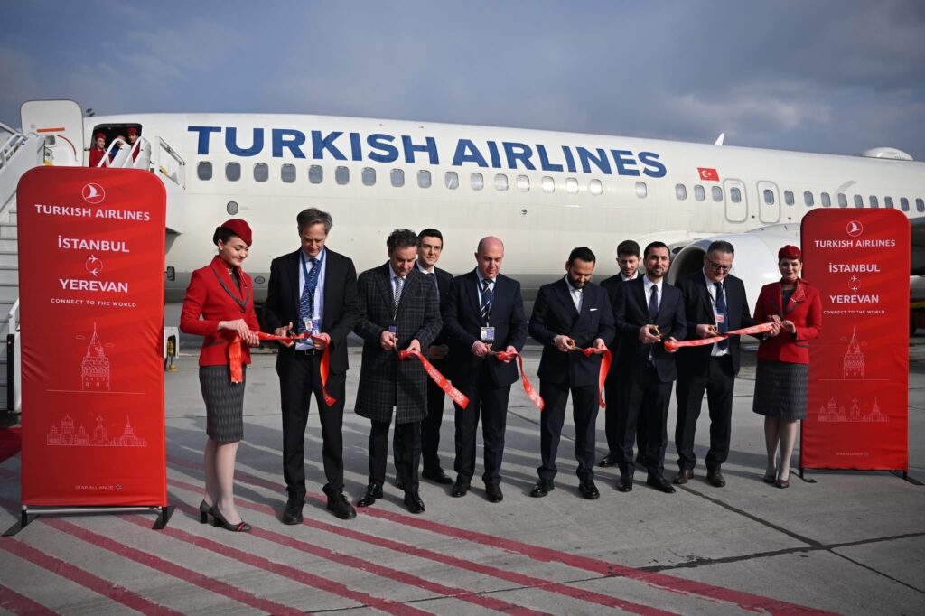 Türk Hava Yolları, Ermenistan Seferlerine Yeniden Başladı