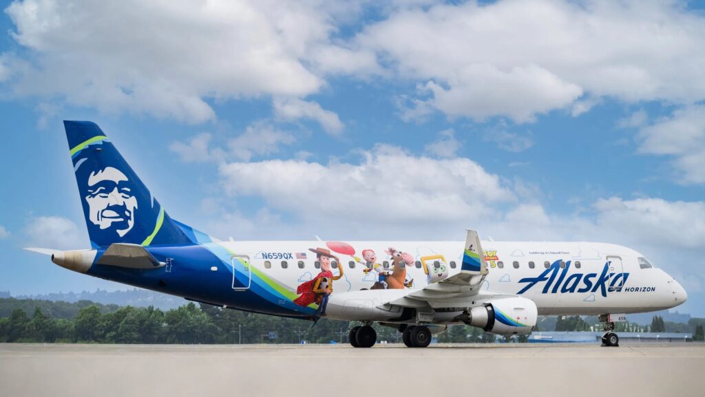 Alaska Airlines’tan Toy Story 5 Sürprizi: Özel Giydirmeli E175
