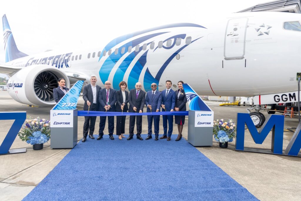 Mısır’ın İlk Boeing 737 MAX’i EgyptAir Filosuna Katıldı