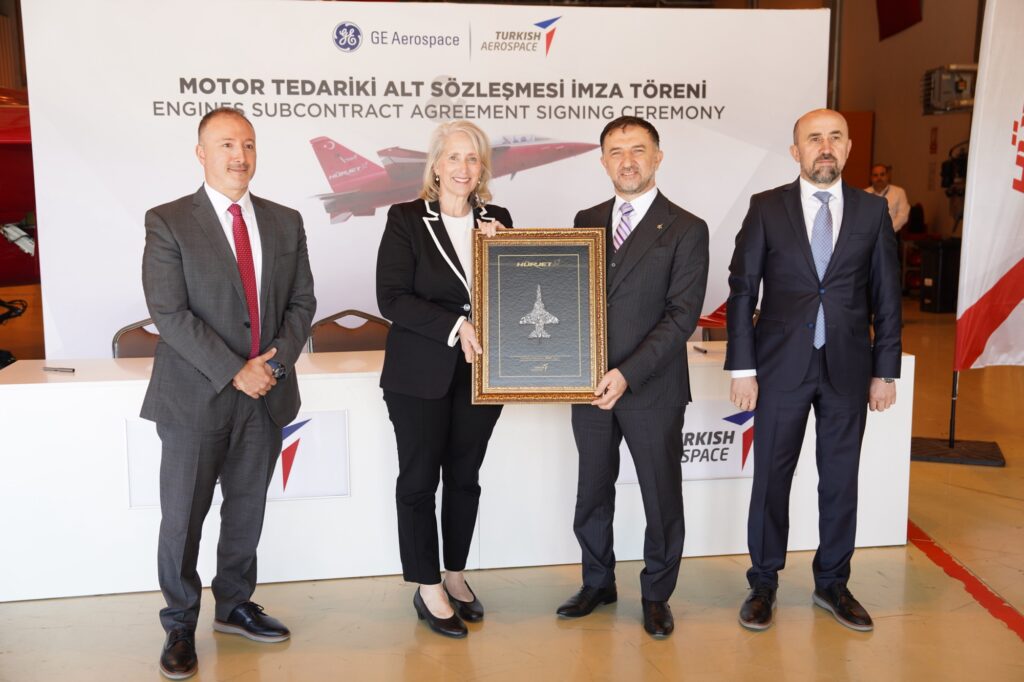 TUSAŞ ve GE Aerospace HÜRJET’e F404 Motorları İçin İmza Attı