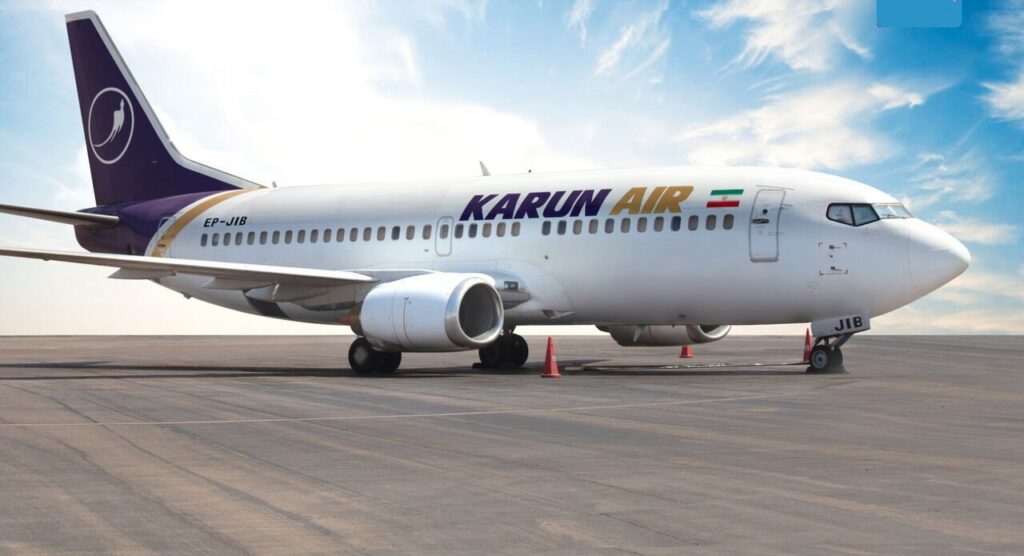 Karun Airlines B737-500 İle Uçuşlara Başladı
