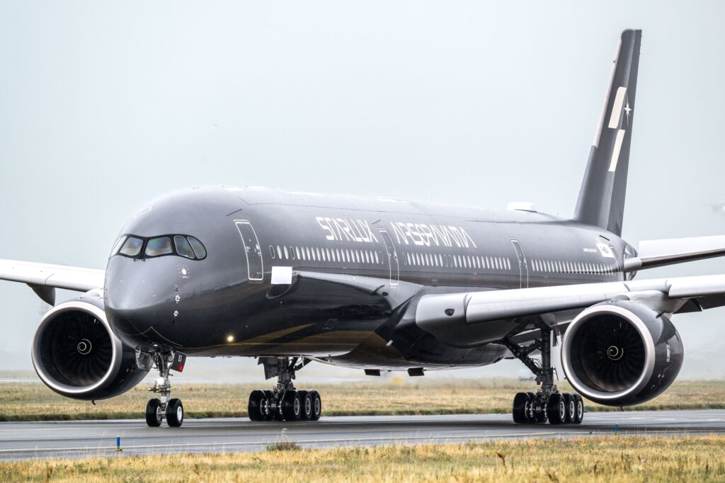 STARLUX Airlines’ın Özel Tasarımlı Üçüncü Airbus A350-1000 Uçağı İlk Uçuşunu Gerçekleştirdi