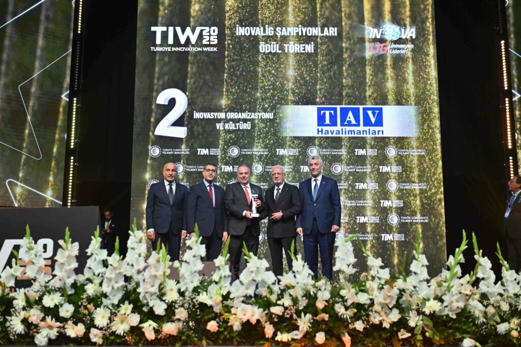TAV Havalimanları, İnovaLİG’de Ödüle Layık Görüldü