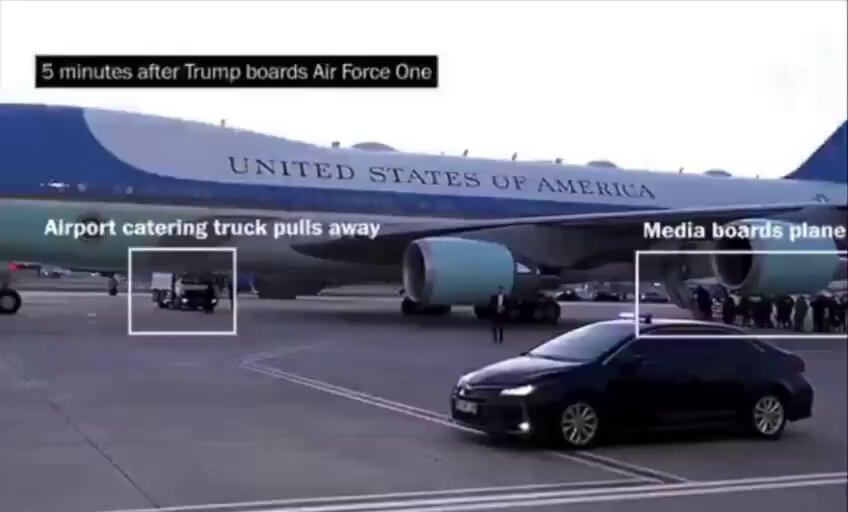 Trump’ın Türkiye Dönüşündeki Gizli Uçak Değişiminin Perde Arkası Donald Trump